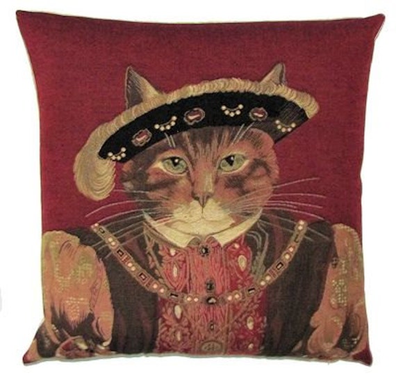 Susan Herbert Cat Pillow Cover Henry VIII Pillow Cover Cat 