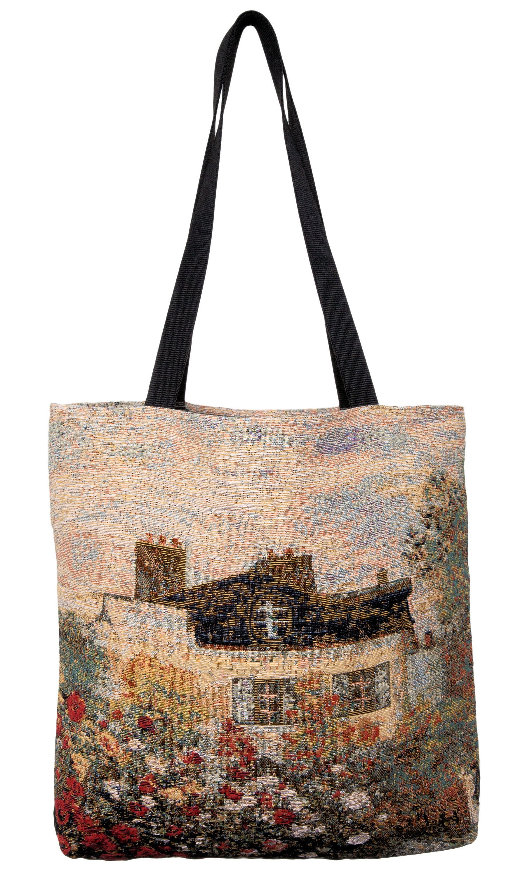 Claude Monet Canvas Shoulder Bag, Claude Monet Tote Bag