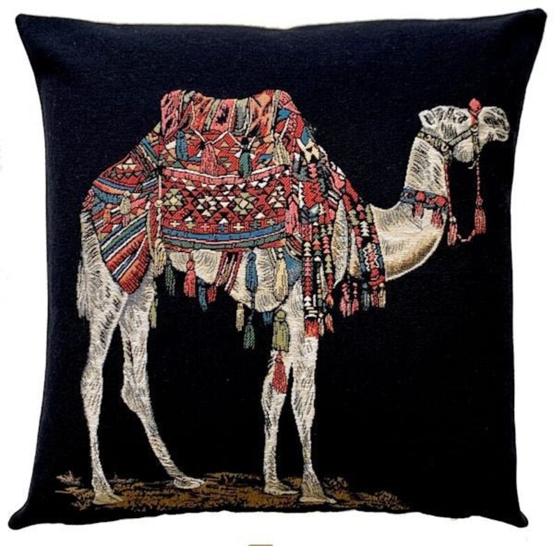 Camel Pillow Cover Camel Decor Camel Gift Boho Decor Etsy