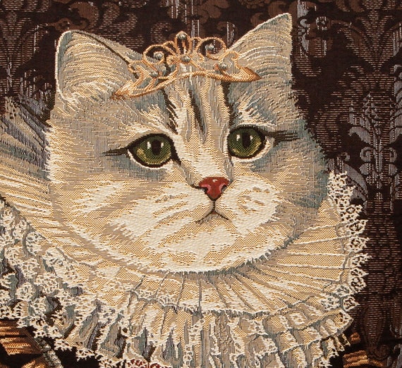 Cat tapestry fabric new arrivals