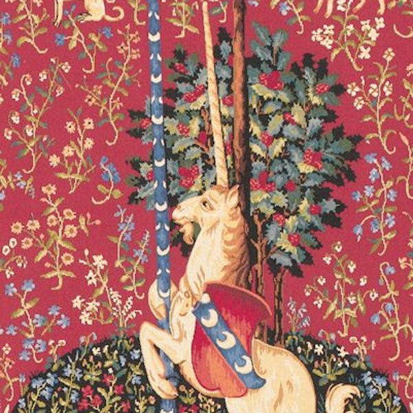 Unicorn Tapestry - Unicorn wall hanging tapestry - belgian tapestry wall hanging - Unicorn Lover Gift - Unicorn Decor - WT-855