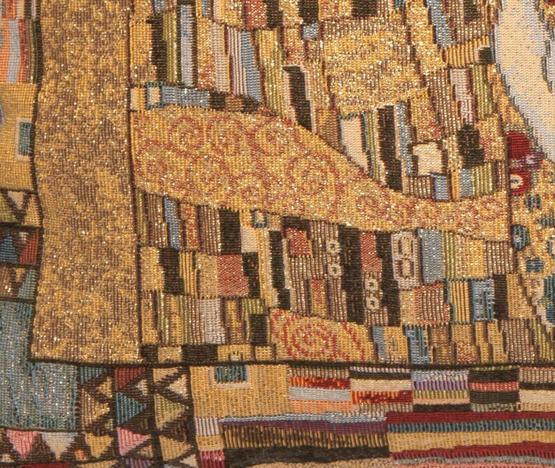 Klimt Pillow Cover Gustav Klimt The Kiss Pillow Gustav Etsy