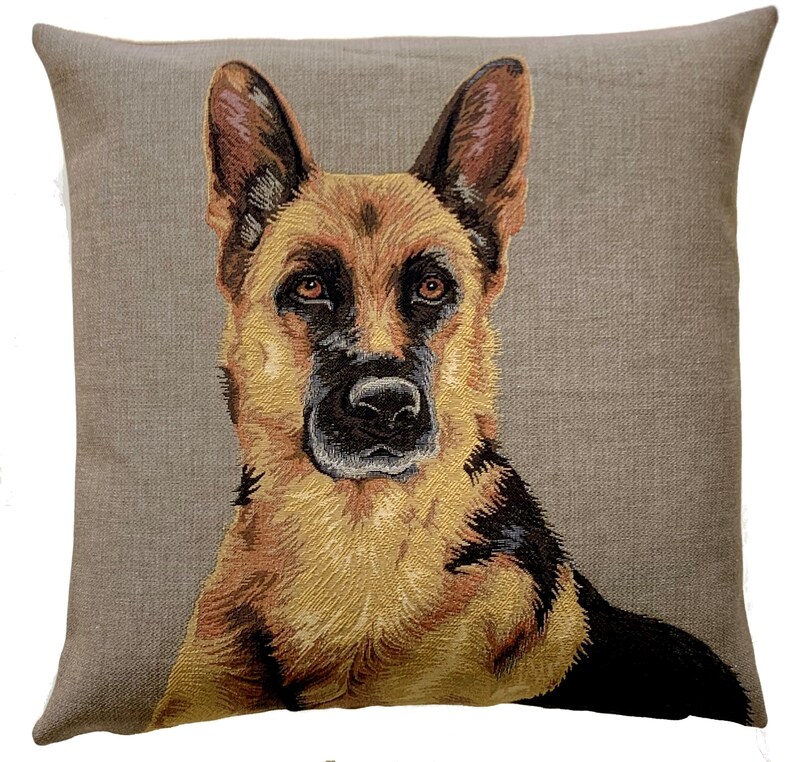 Belgian Malinois Pillow Cover German Shepherd Cushion Cover Etsy