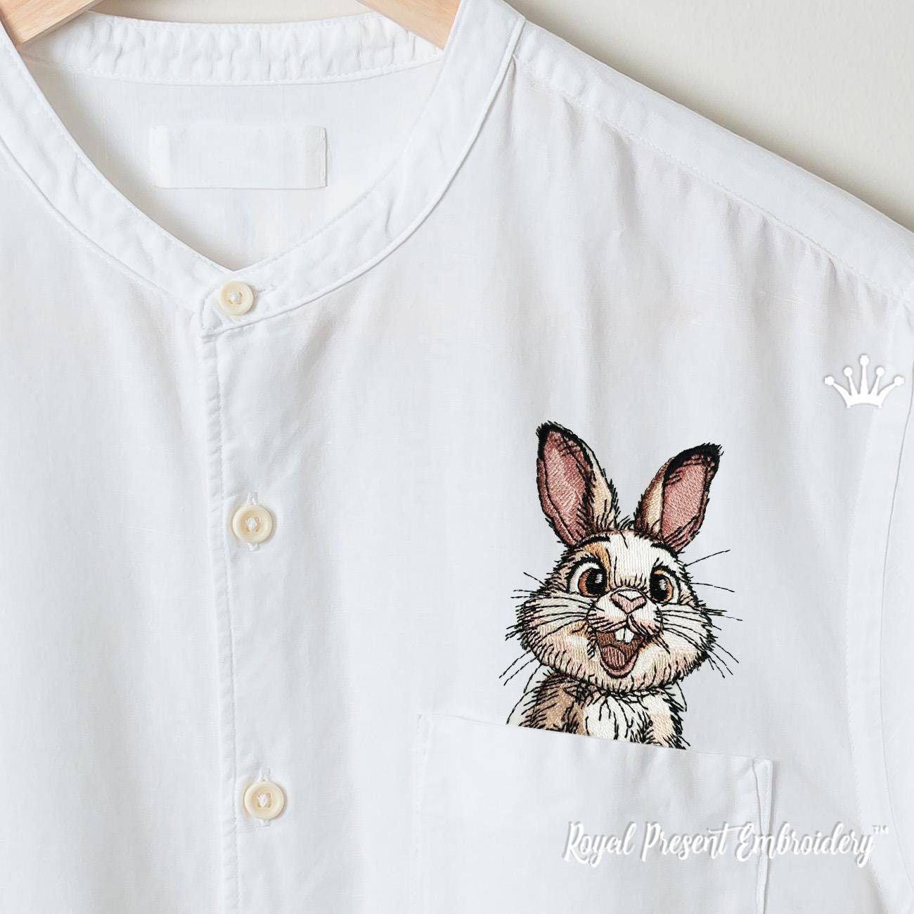 ★DESIGN SKIN★ Running embroidery pocket caseViolet Bunny MUSINSA | DESIGNSKIN Retro Embroidery Pocket Case-Violet/Bunny