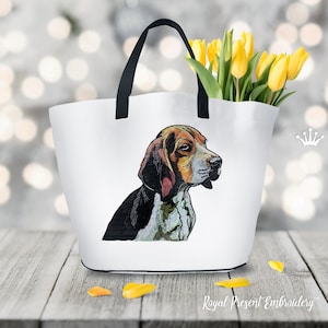 Beagle Dog Machine Embroidery file - 7 sizes