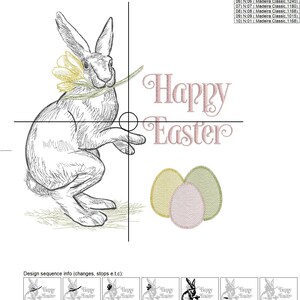 Happy Easter Machine Embroidery Designs - Etsy