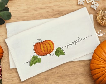 Fall Pumpkin Machine Embroidery Design - 4 sizes