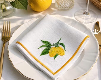レモンの枝の機械刺繍デザイン - 2サイズ - Etsy 日本