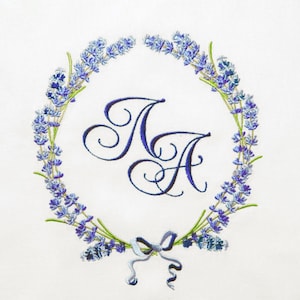 Fragrant lavender Machine Embroidery Design