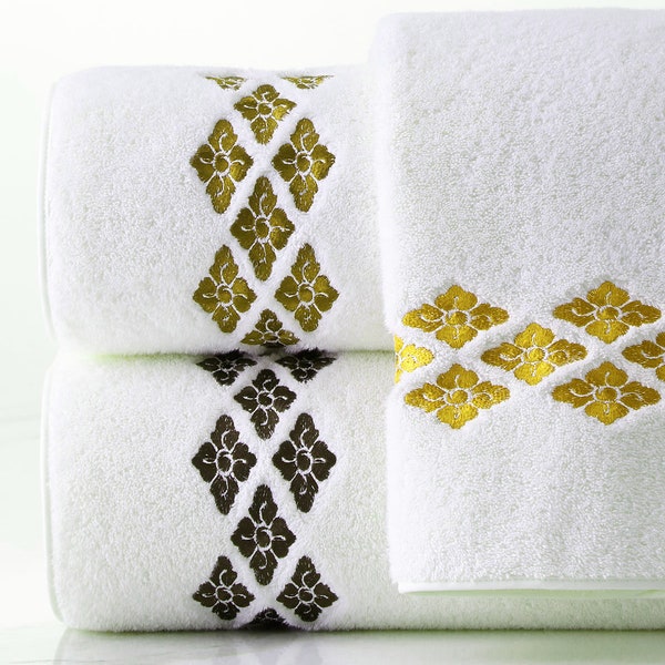Border Towel Machine Embroidery Design
