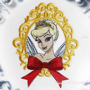 Sugar Plum Fairy machine embroidery design - 2 sizes