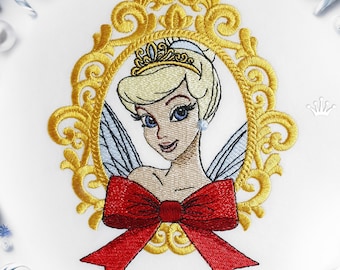 Sugar Plum Fairy machine embroidery design - 2 sizes