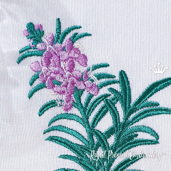 Rosemary Machine Embroidery Design - 2 Sizes - Etsy