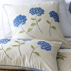 Set of Machine Embroidery Designs Hydrangea (7 in 1)