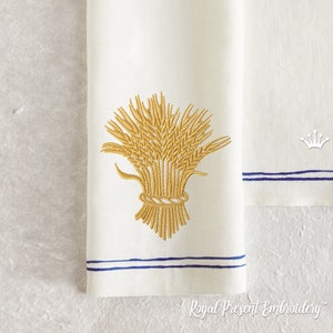 Golden spikelet&#39;s Machine Embroidery Design