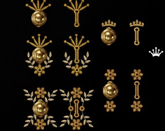 Buttonholes Set Machine Embroidery Designs