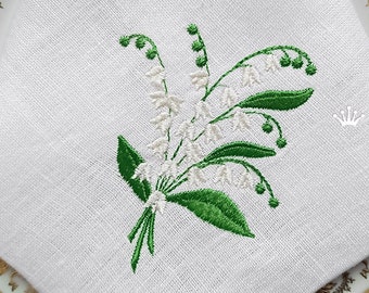 Lily Of The Valley Designs for Embroidery Machines