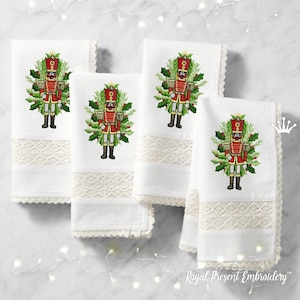 Nutcracker Machine embroidery design - 4 sizes