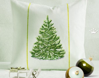 Winter tree Machine Embroidery Design - 5 sizes