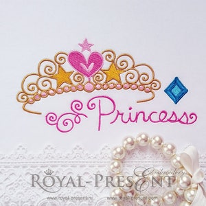 Machine Embroidery Designs Tiara