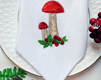 Orange-cap boletus Mushrooms Machine Embroidery Design