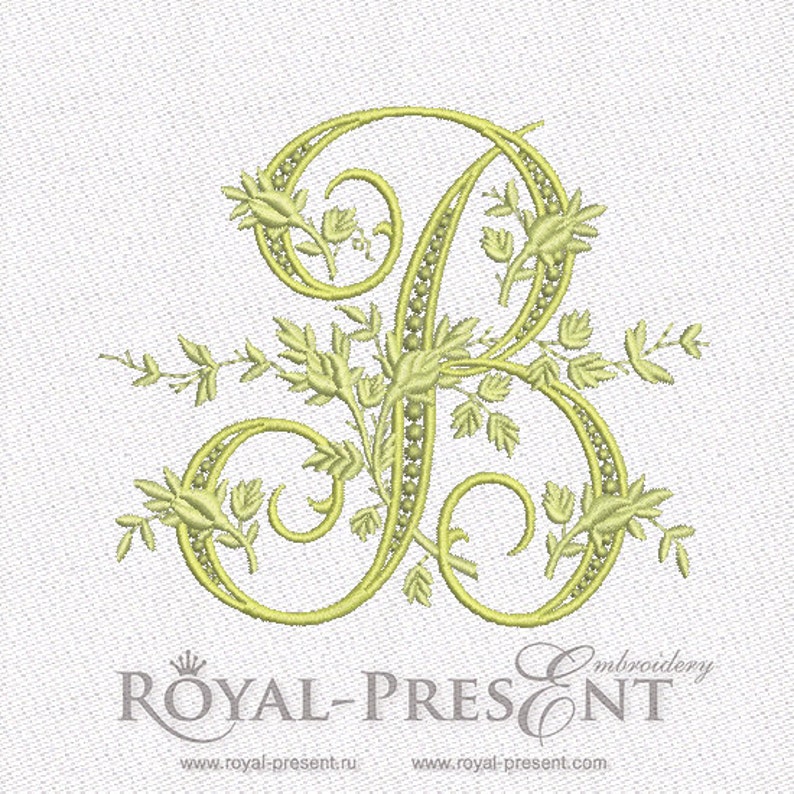 Machine Embroidery Designs Vintage Alphabet