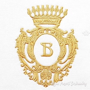 Medieval Frame Machine Embroidery Design - 3 sizes