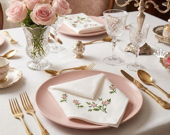 Small roses Set Machine Embroidery Designs Set - 3 sizes