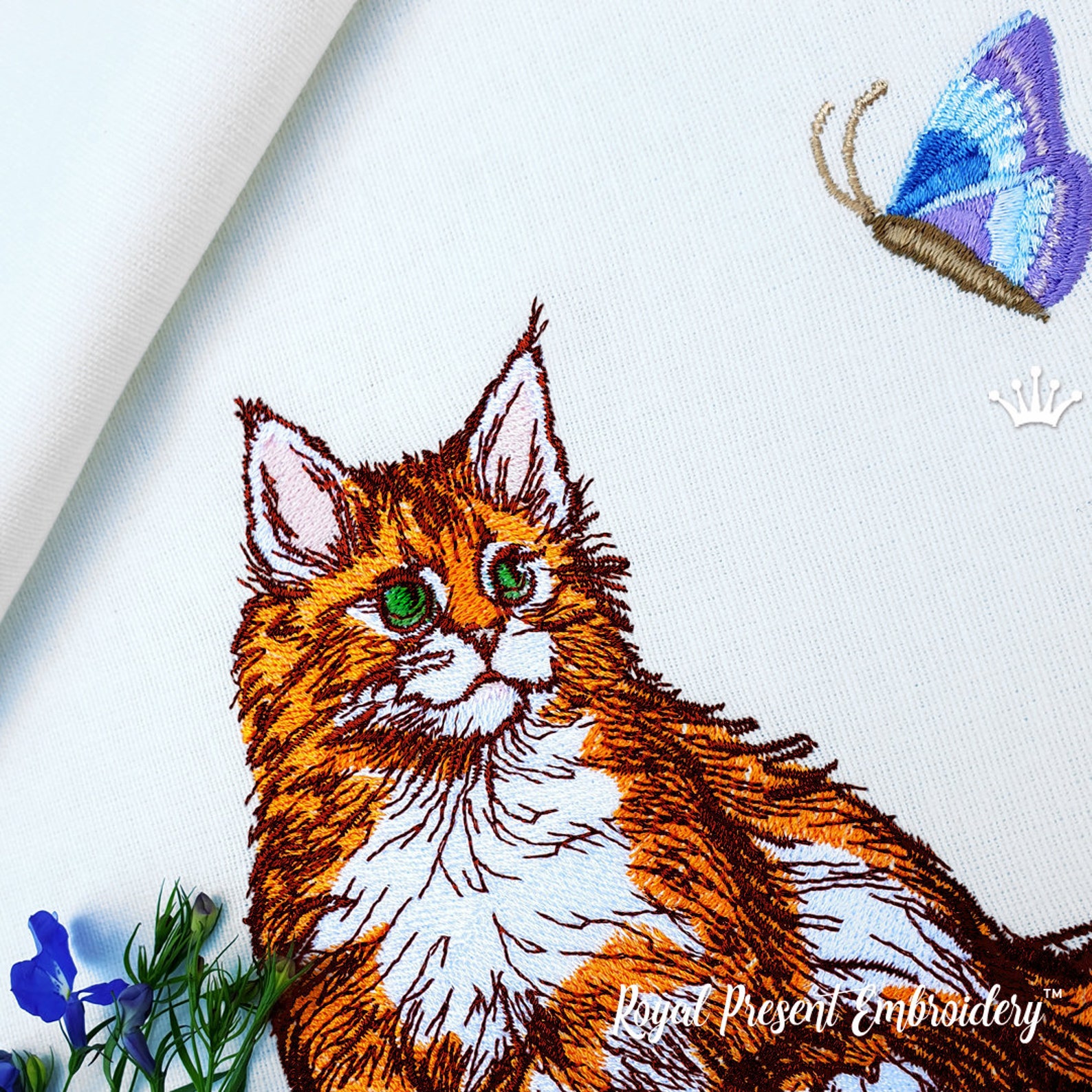 Red cat machine embroidery design 7 sizes  etsy Red cat machine embroidery design 7 sizes  etsy