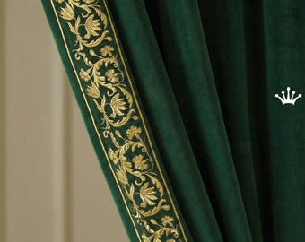 Baroque Ornamental Border Machine Embroidery Design