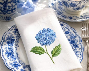 Hydrangea Machine Embroidery Design - 2 sizes