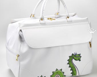 Diseño de bordado a máquina de pitón de dibujos animados - 5 tamaños