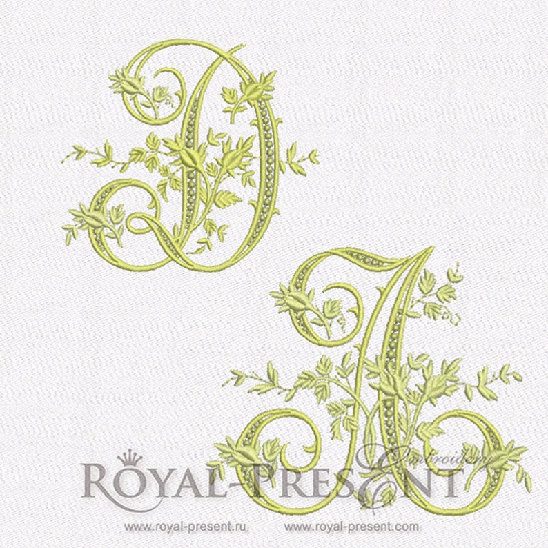 Machine Embroidery Designs Vintage Alphabet