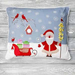 Christmas pillow Machine Embroidery Designs set