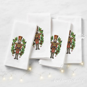 Nutcracker guard Machine embroidery design - 4 sizes