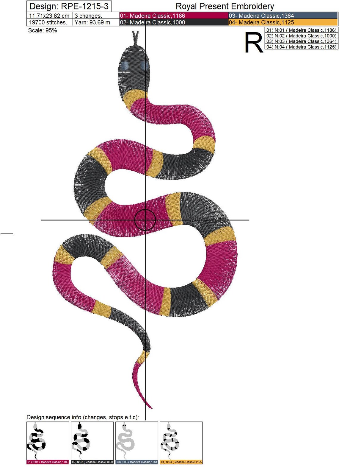 Snake machine embroidery design 6 sizes  etsy Snake machine embroidery design 6 sizes  etsy