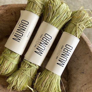 Raffia - PALE LIME