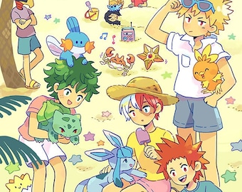 Hero x Poke Beach Poster