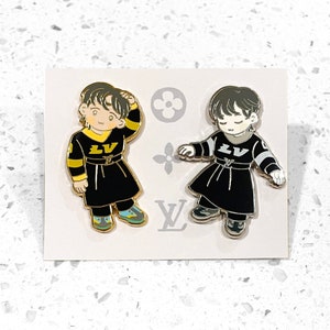 SALE - BTS Suga Vogue Pin
