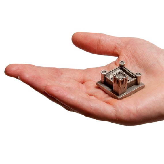 Torrelobaton Castle Scale Model 1:2000 - Lead Free Pewter