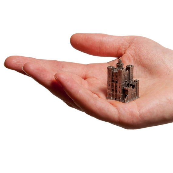 Newcastle Keep Scale model 1:1000 - Lead Free Pewter