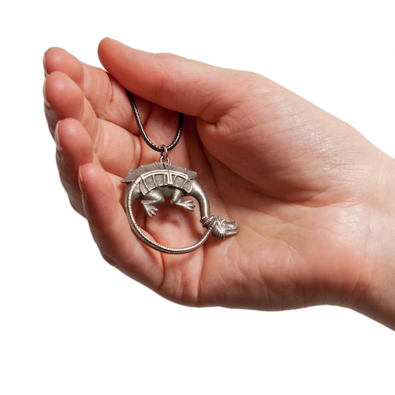 Order of the Dragon Pewter Necklace, No Cross, Cord Included