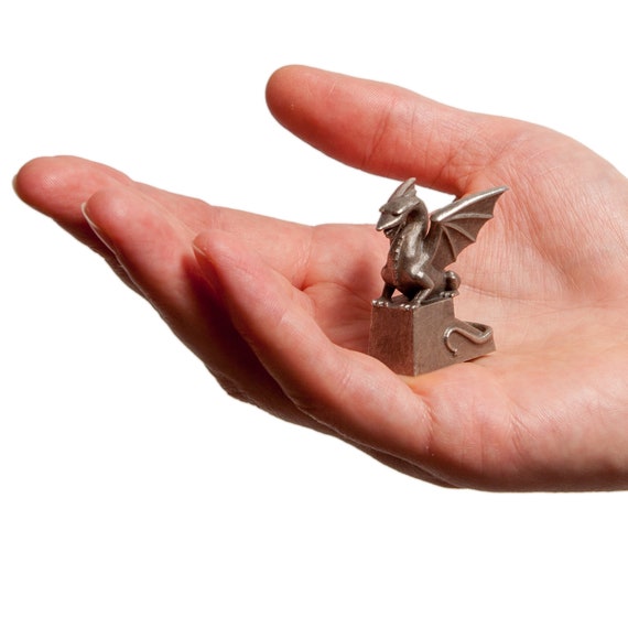 Ljubljana Dragon Figure - Medium Sized - Lead Free Pewter