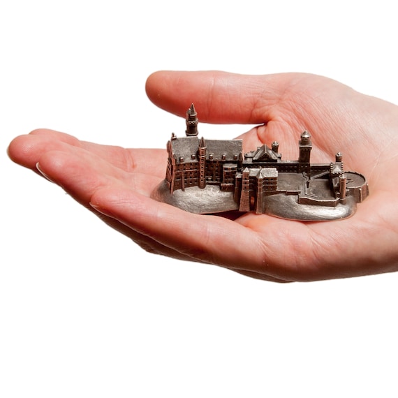 Neuschwanstein Castle Scale Model 1:2000 - Lead Free Pewter