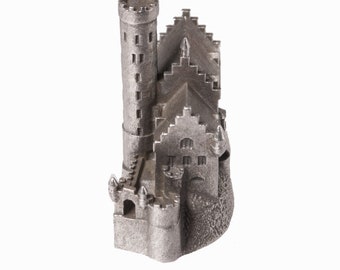 リヒテンシュタイン城 歴史的建築物 スケールモデル 1:1000 ゴシック