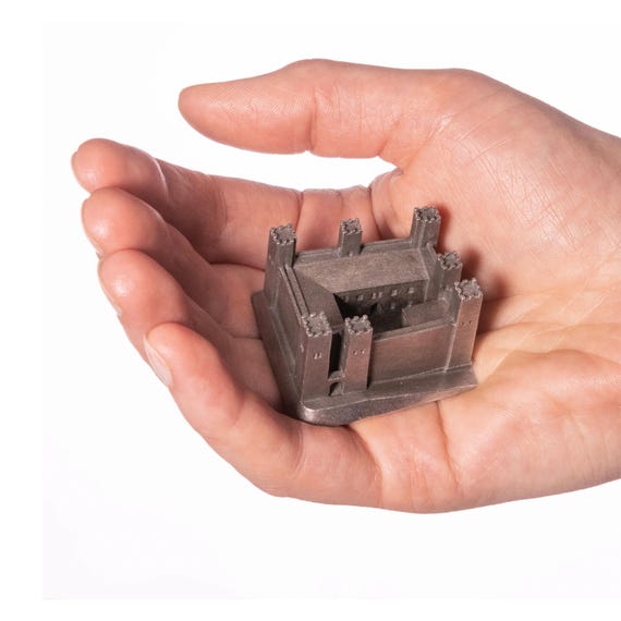 Sadaba Castle Scale Model 1:1000 - Lead Free Pewter - Aragon