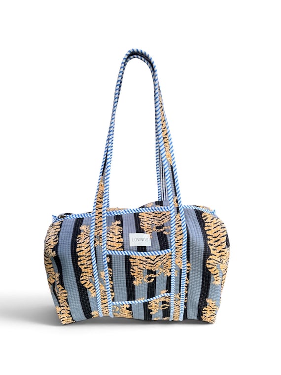 Grey Tiger Stripe - Duffle Bag