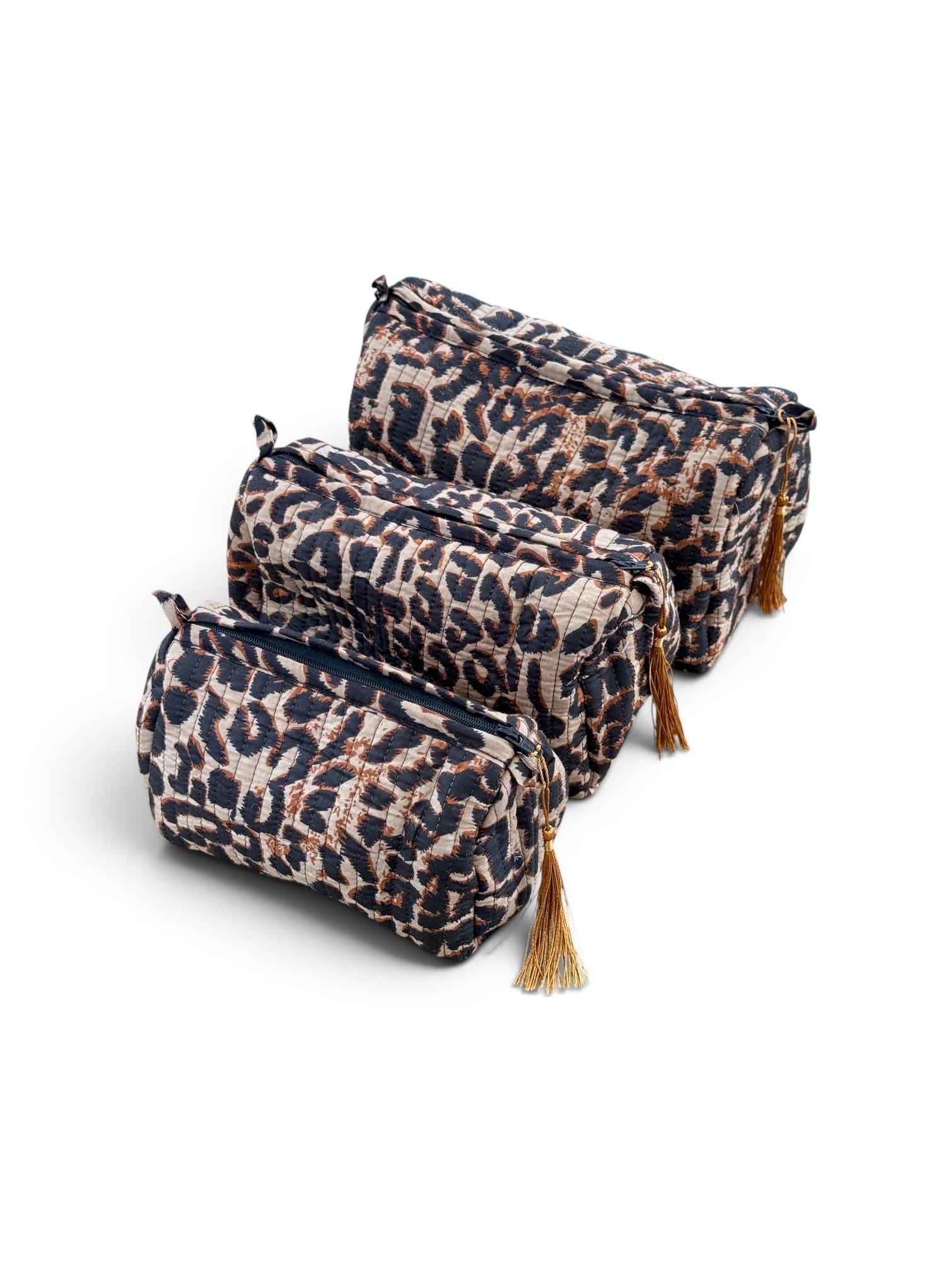 Leopard - Beauty bags