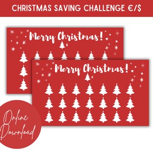 Cash Stuffing Christmas Saving Challenge | A6 zipper pouch | Budget planning | Dollar and Euro