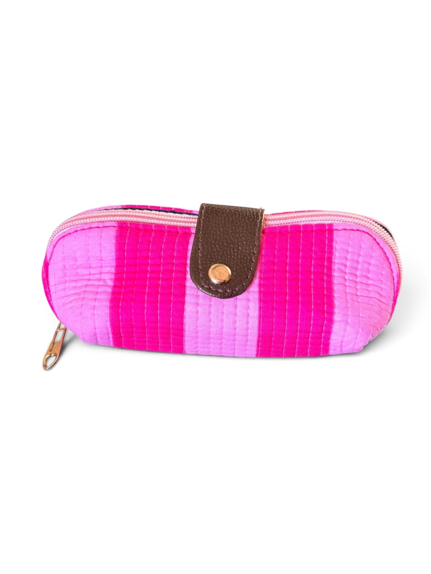 Pretty Pink Stripes - Zonnebrilhoesje